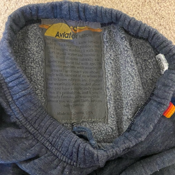 Aviator nation sweatpants size XS navy/dark blue - Picture 5 of 6